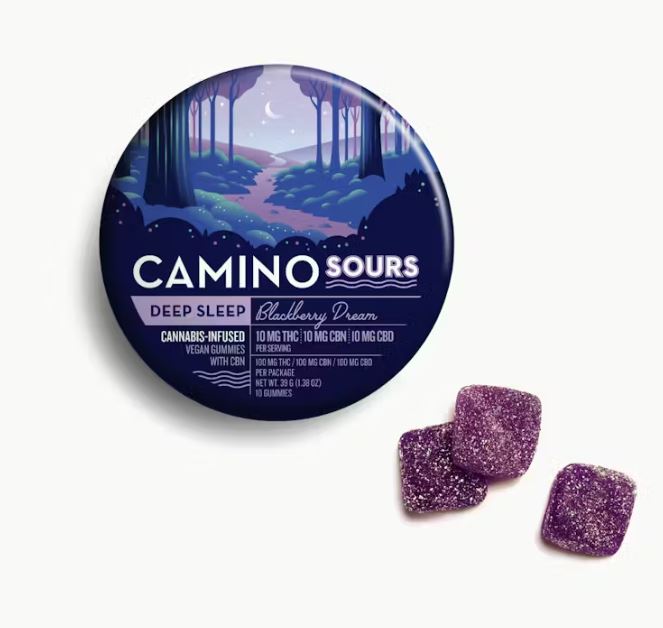Blackberry Camino Sours Thc Cbn Cbd 1:1:1