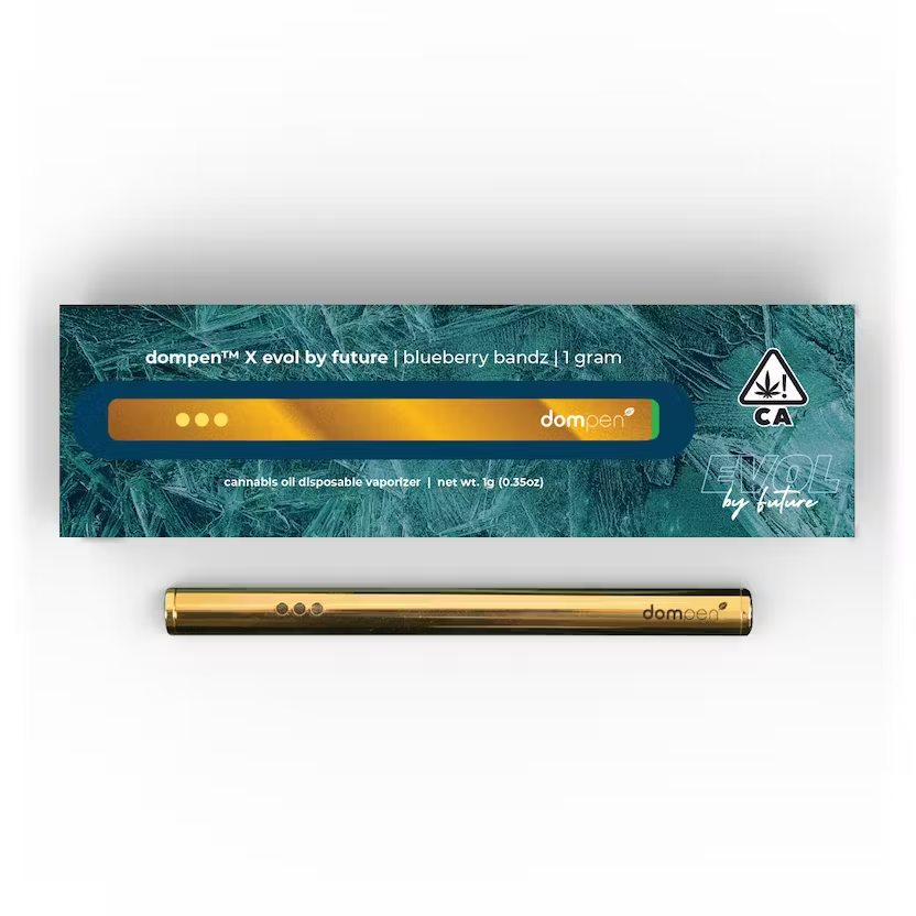 dompen — X EVOL BY FUTURE- BLUEBERRY BANDZ- 1G DISPOSABLE