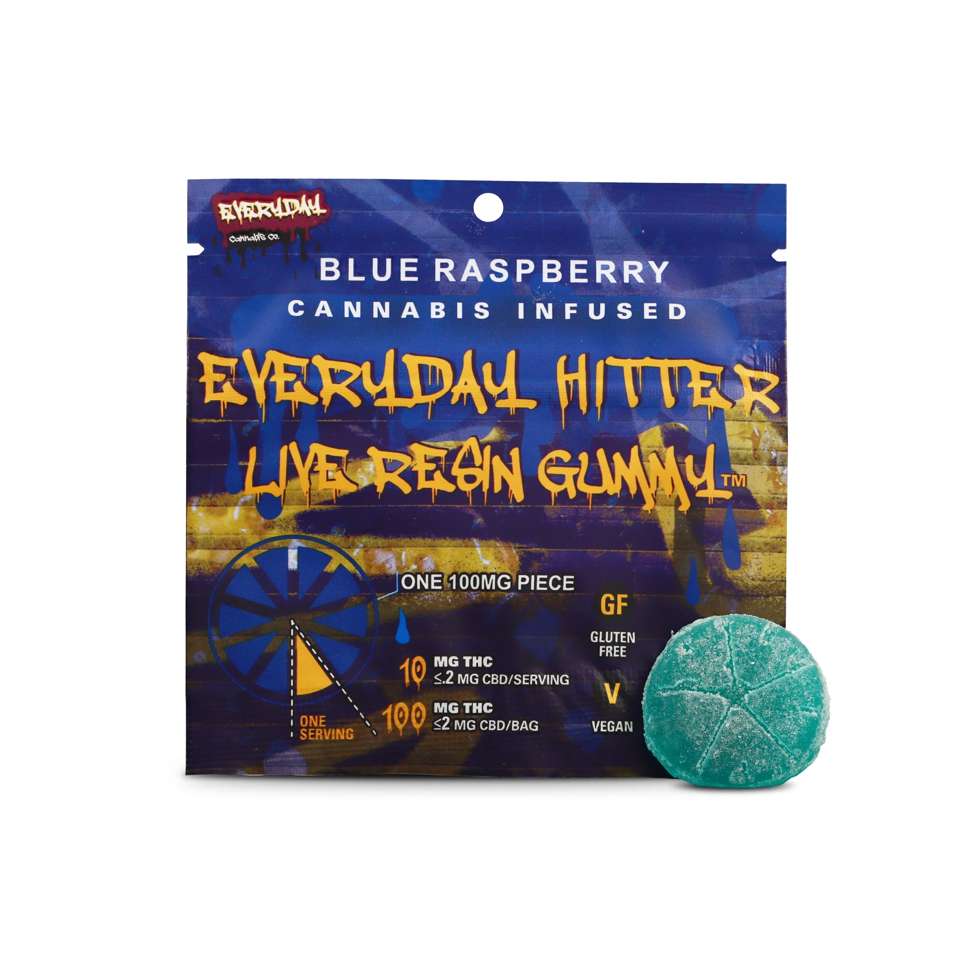 Everyday Dabs — EVERYDAY HITTER- BLUE RASPBERRY- GUMMY