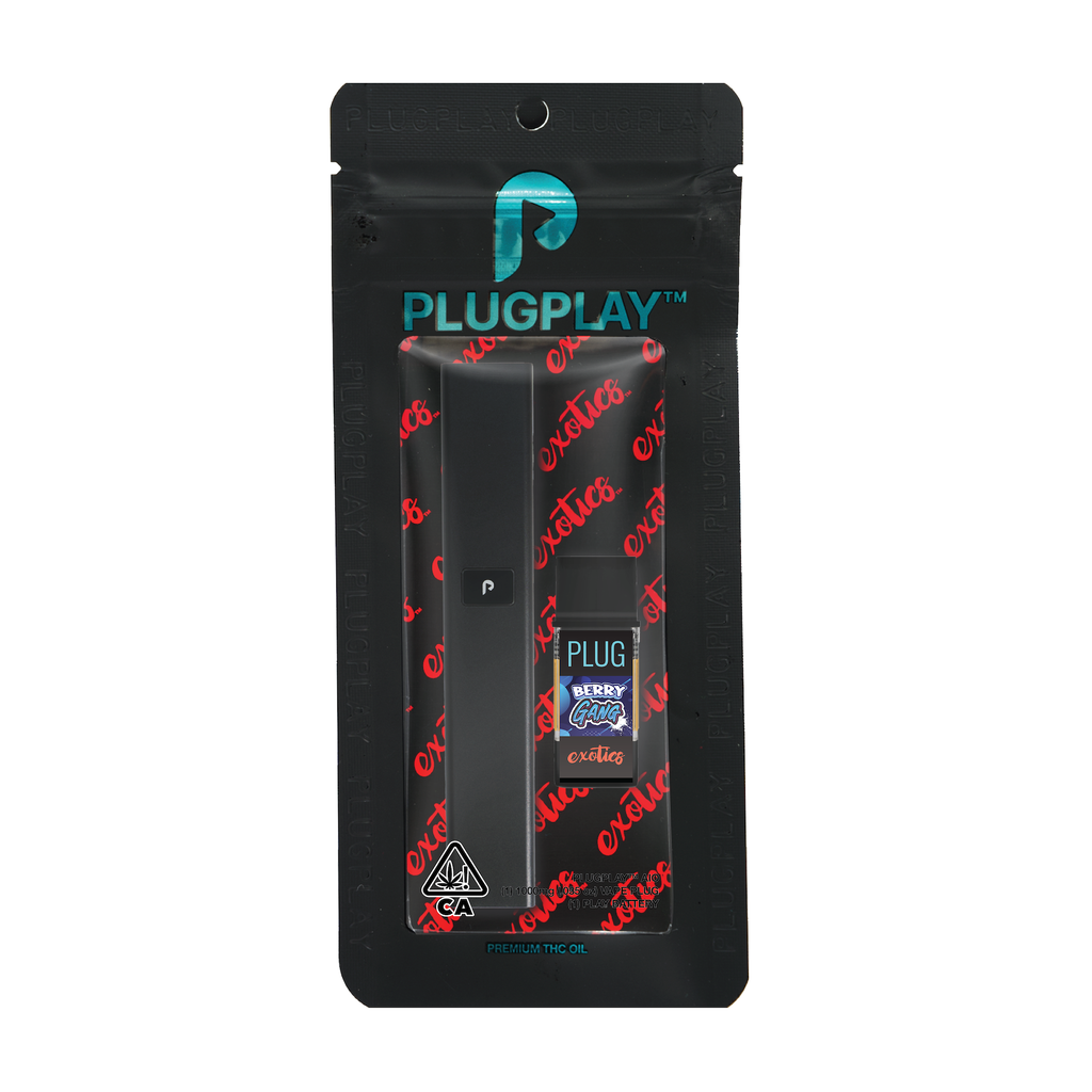 PLUG PLAY - ALL-IN-ONE - BERRY GANG 1G | Order Cannabis Online in SoCal