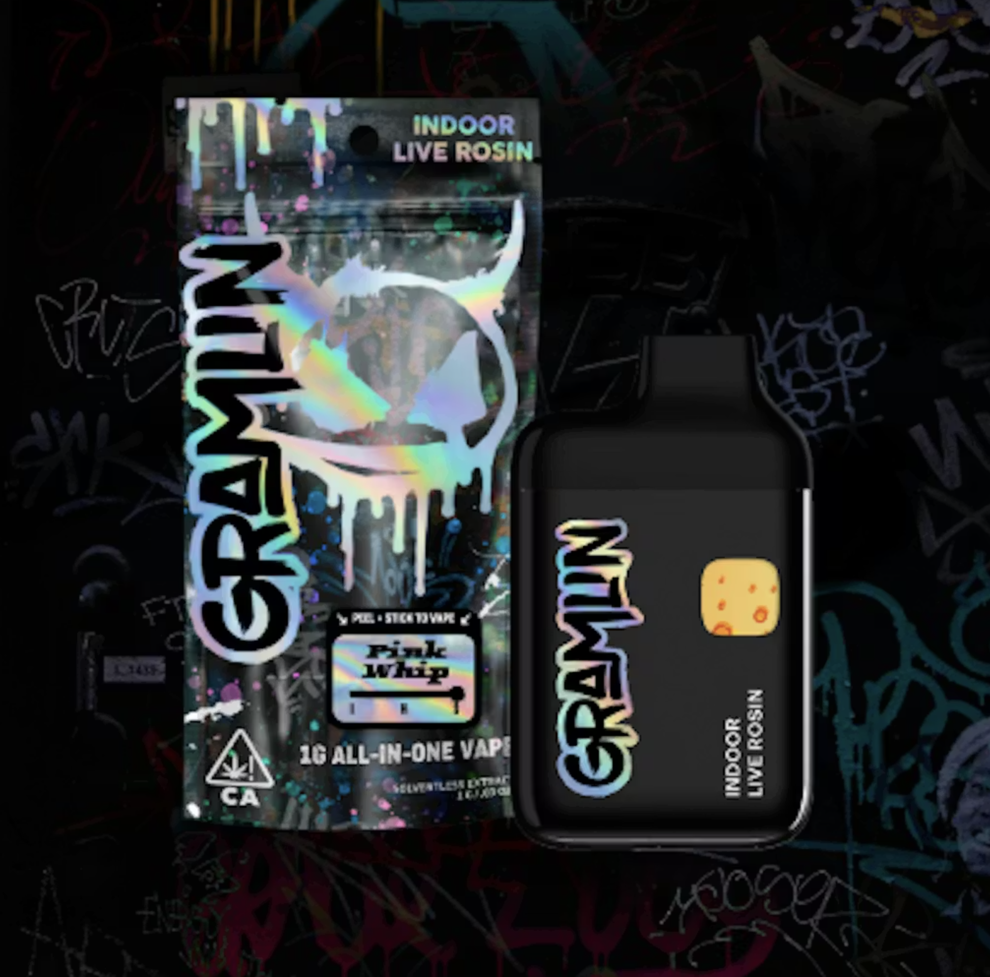 Gramlin Live Rosin All-In-One - Pink Whip 1g