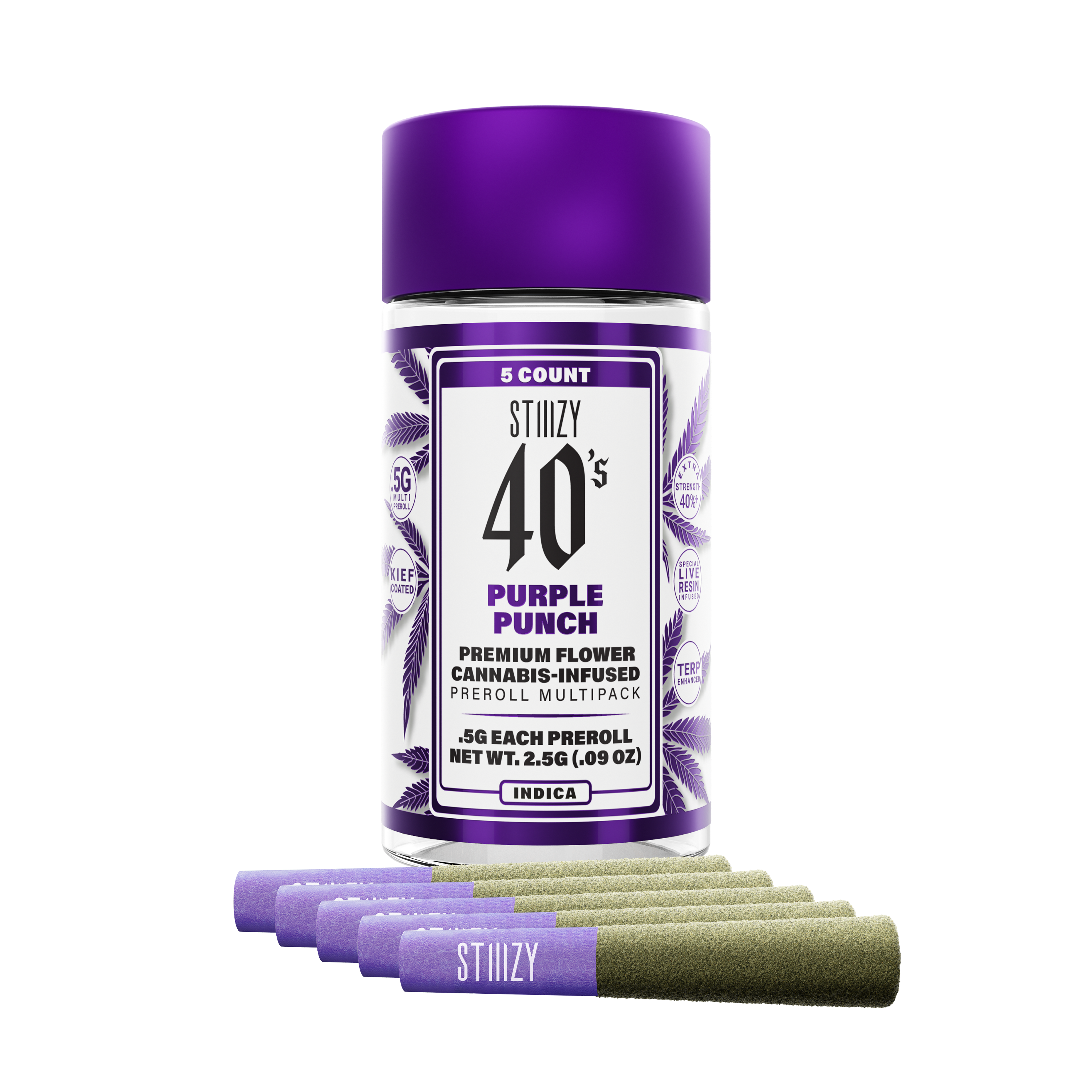 Purple Punch | 40s - 0.5 g - 5 Pack