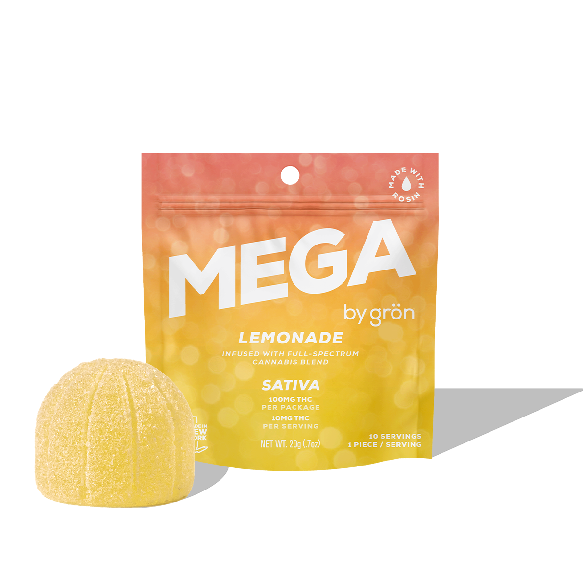 Mega Pearl Lemonade - 100 mg