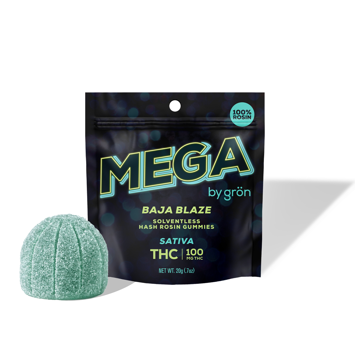 Mega Pearl Baja Blaze Rosin - 100 mg