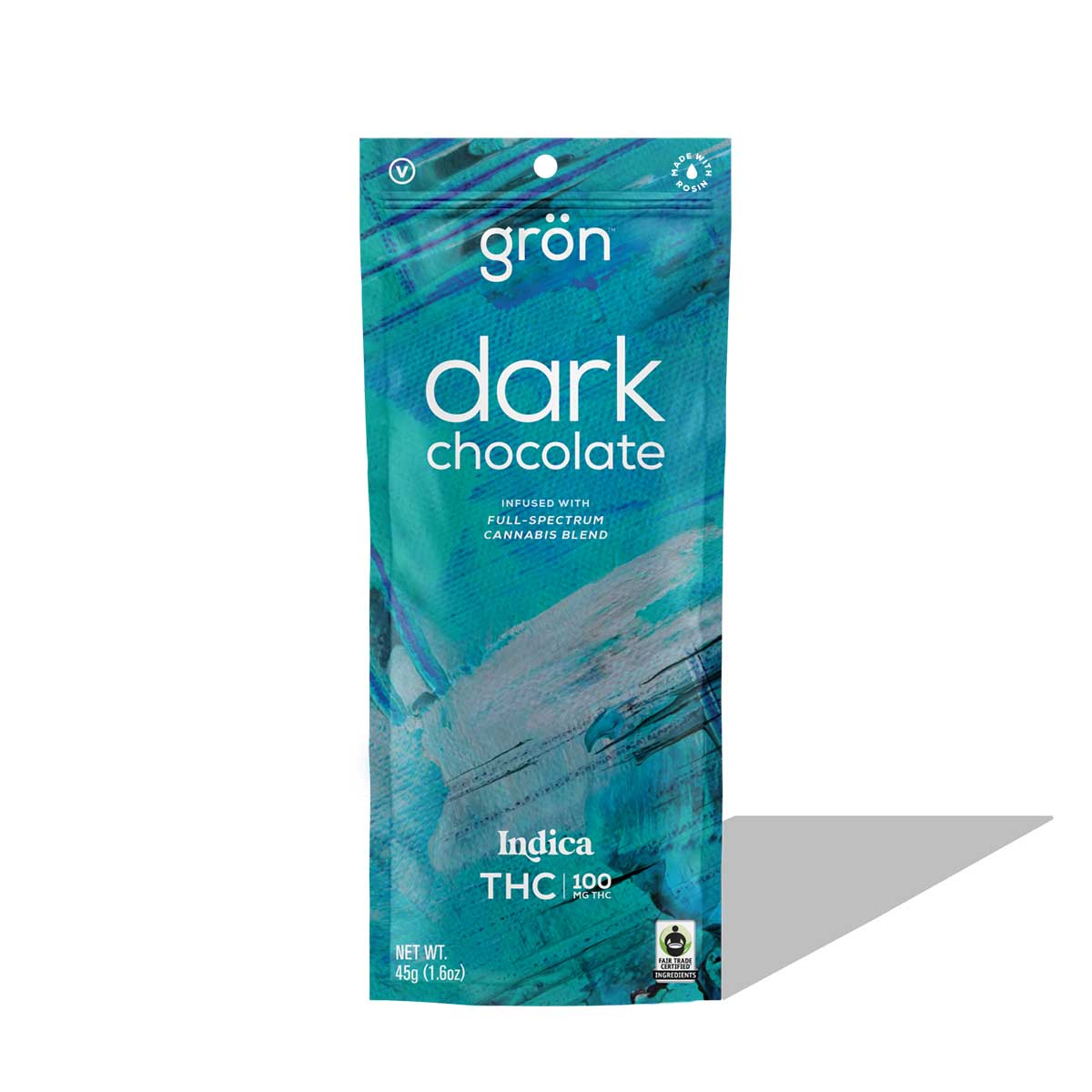 Dark Chocolate Bar - 100 mg