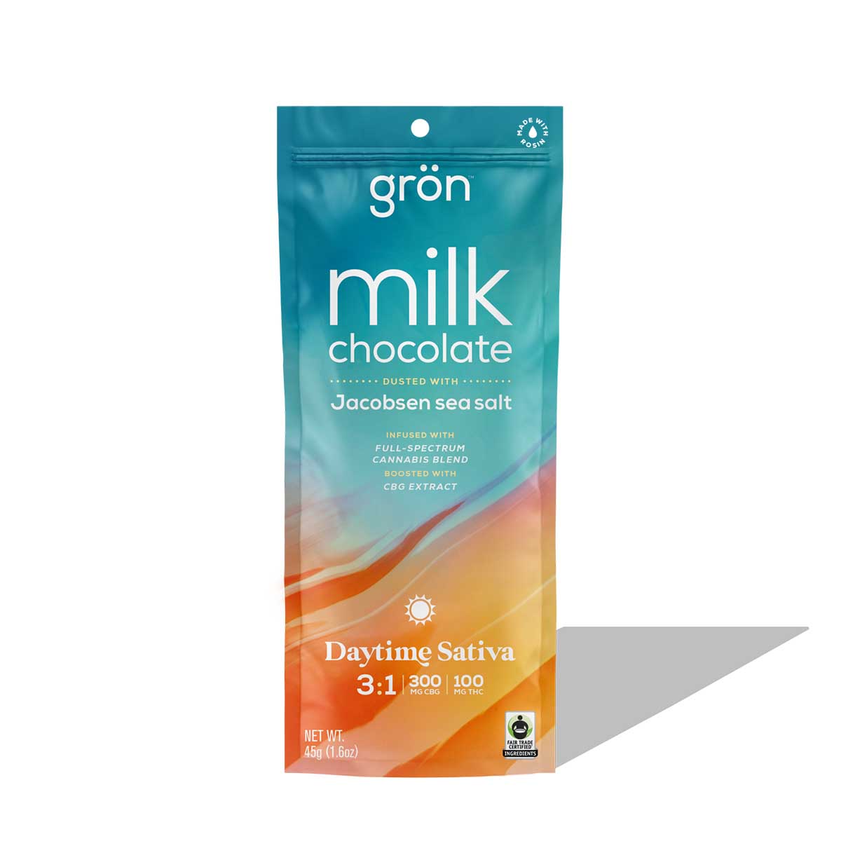 3:1 Milk Chocolate Bar - Daytime Sativa - 100 mg