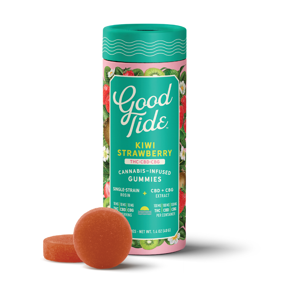 Kiwi Strawberry (1:1:1 THC:CBD:CBG) - Rosin - 100mg - 10pk
