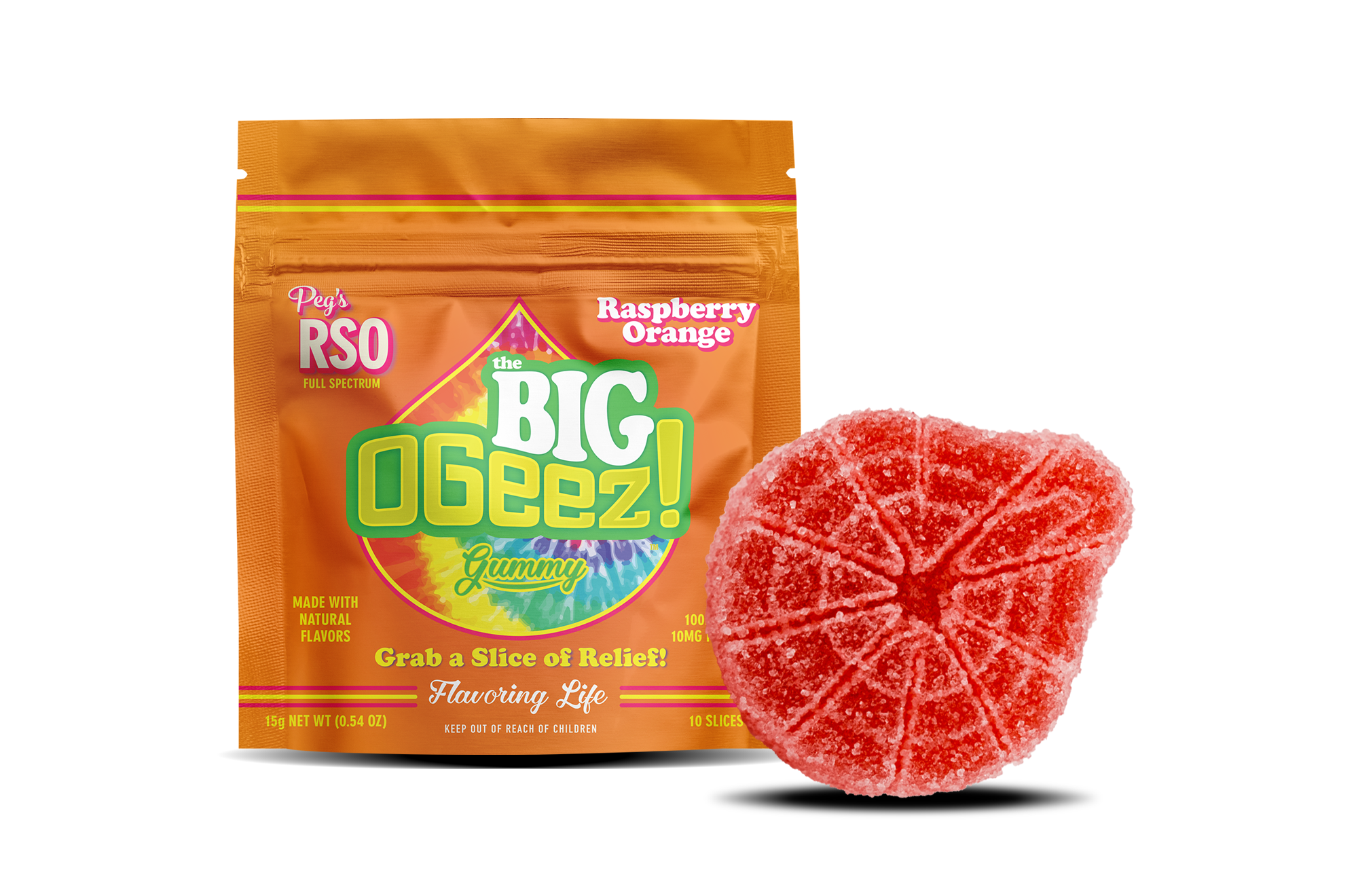 BIG Raspberry Orange - RSO - 100mg - 2pk