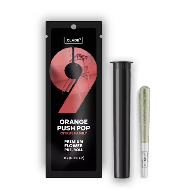 Orange Push Pop - 1g - 1pk