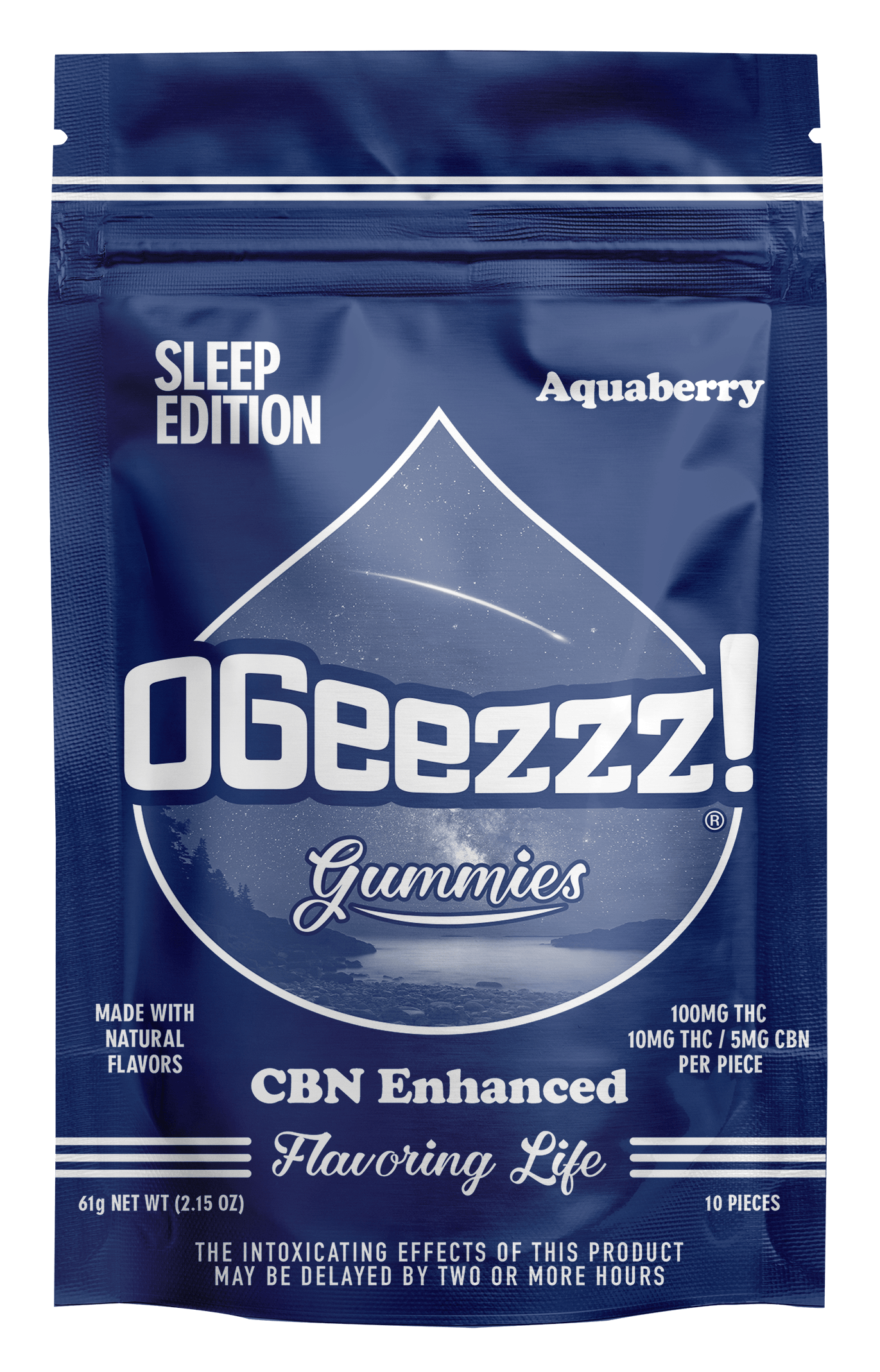 Aquaberry 2:1 (THC:CBN) - 100mg - 10pk