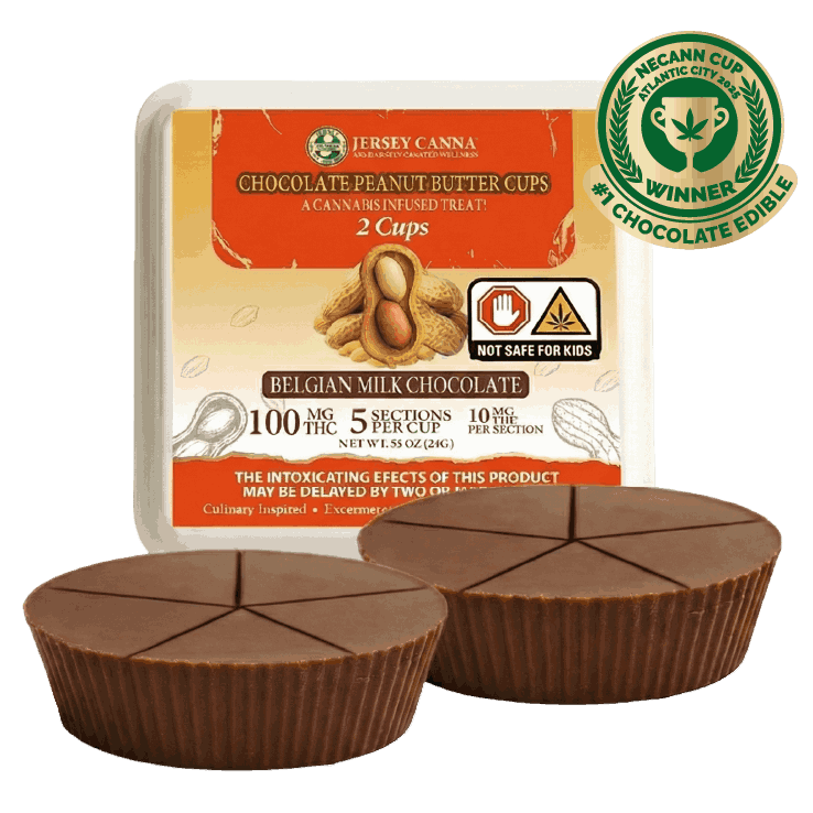 Milk Chocoalte Peanut Butter Cups - 100mg