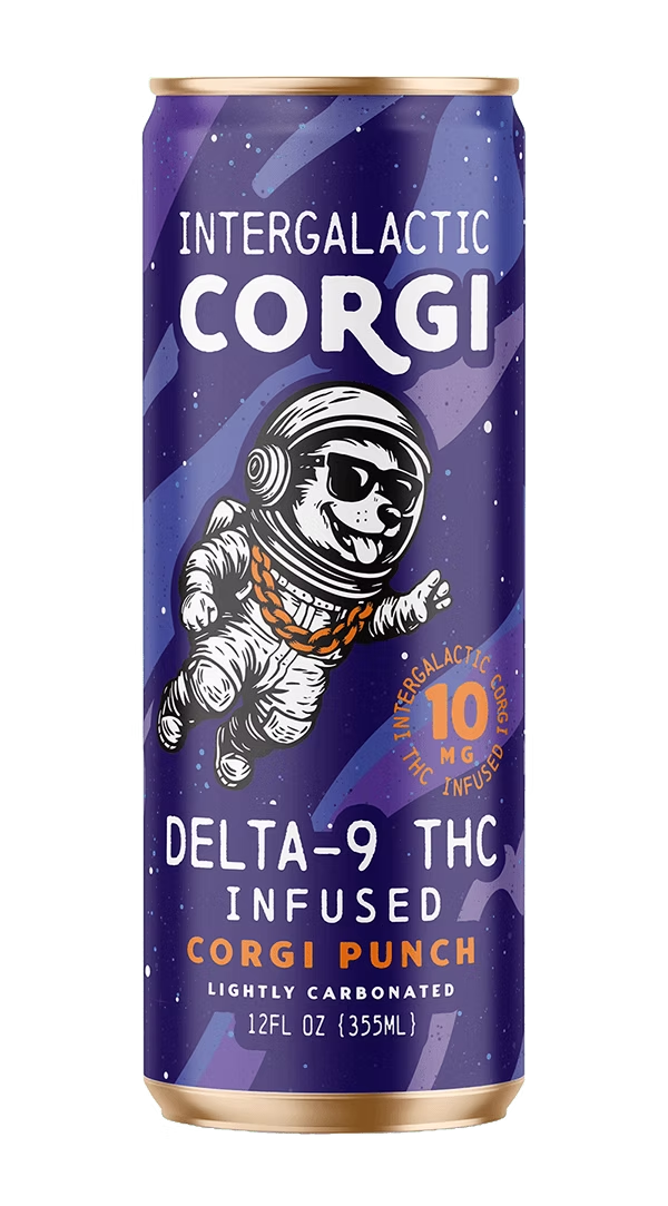 Corgi Punch - Lightly Carbonated - 10mg 12fl oz