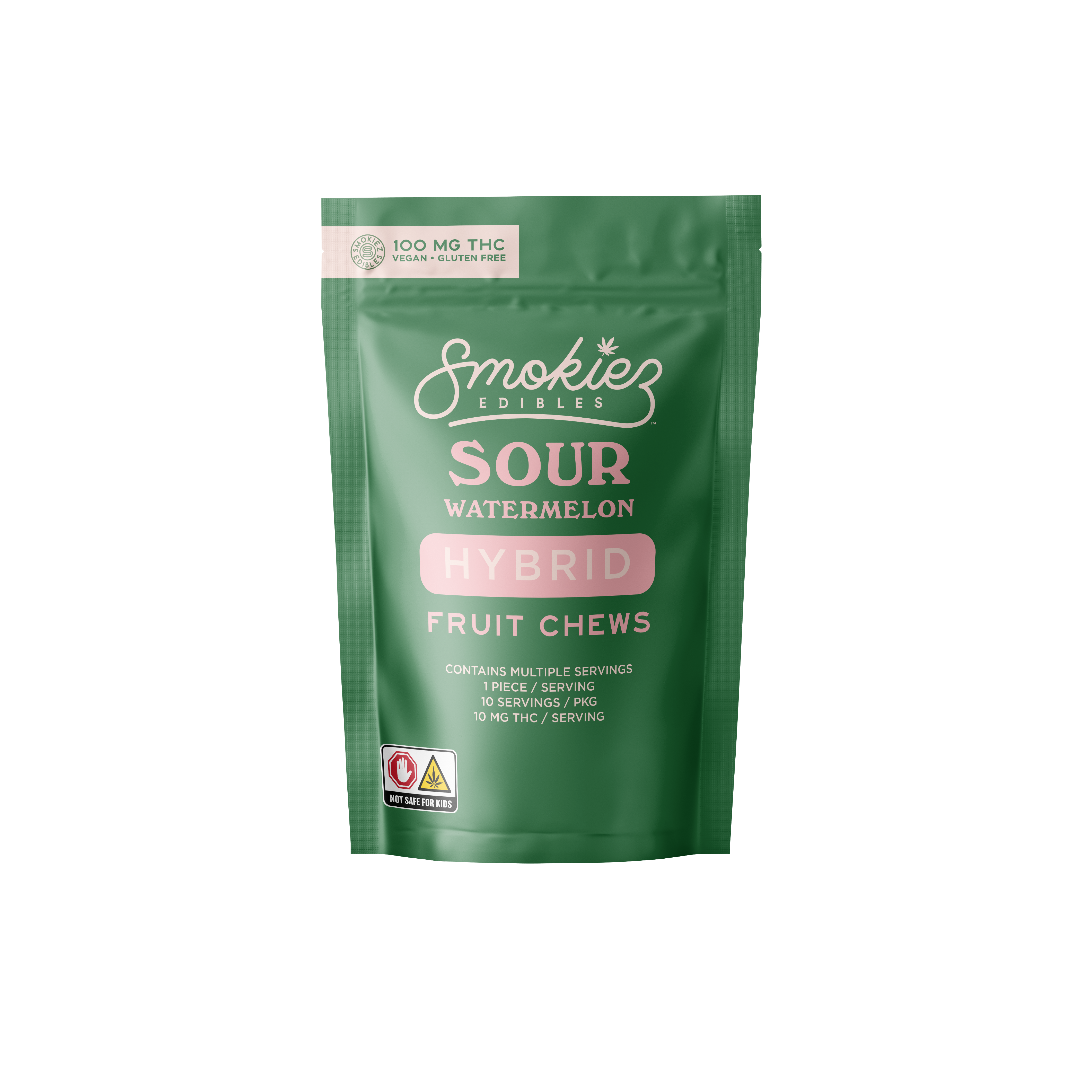 Sour Watermelon - 100mg - 10pk