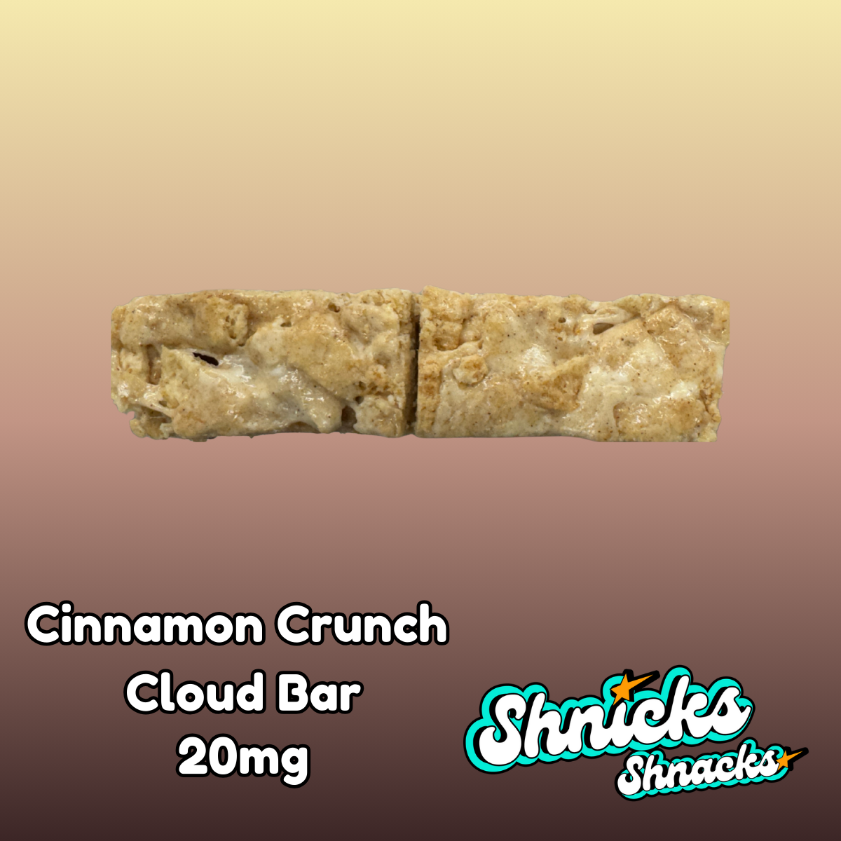 Cinnamon Crunch Cloud Bar - 20mg