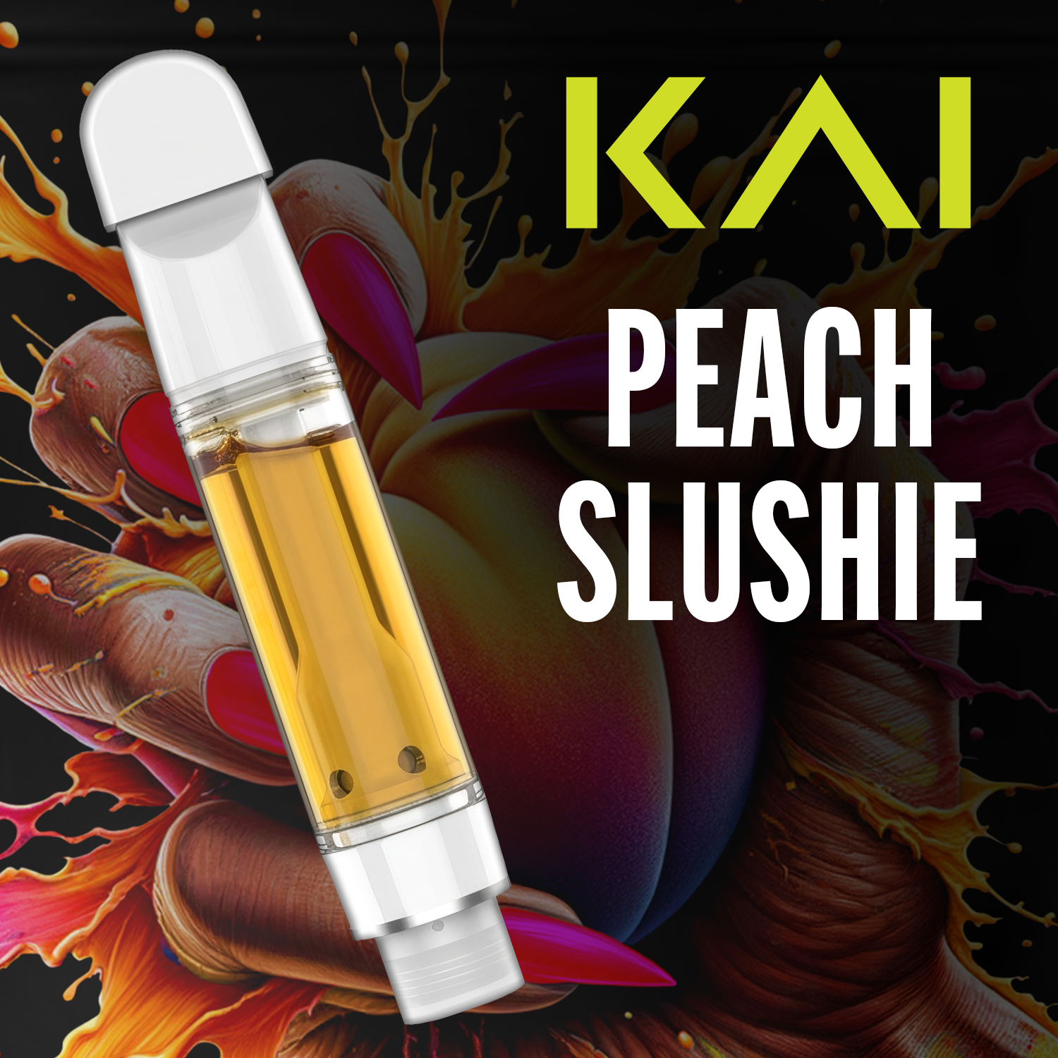 Peach Slushie - 1g - Cured Resin