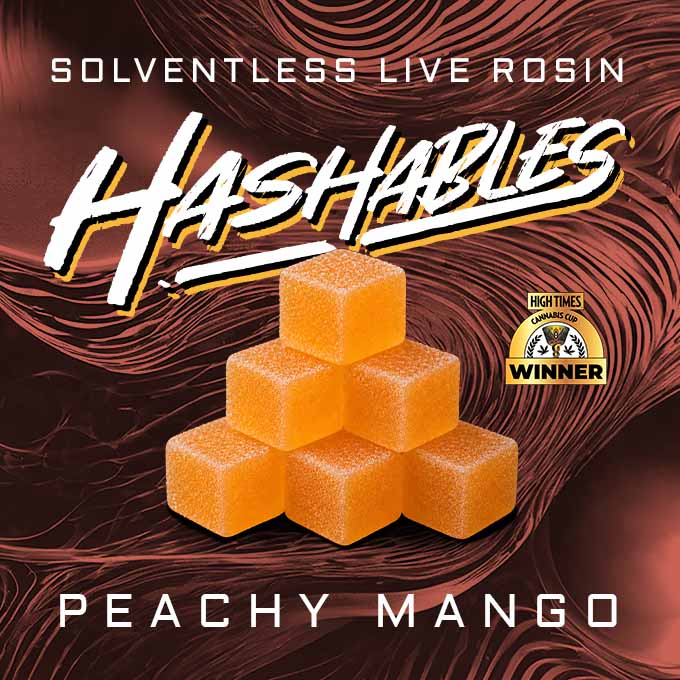 Peachy Mango - Hash Rosin - 100mg 20pk