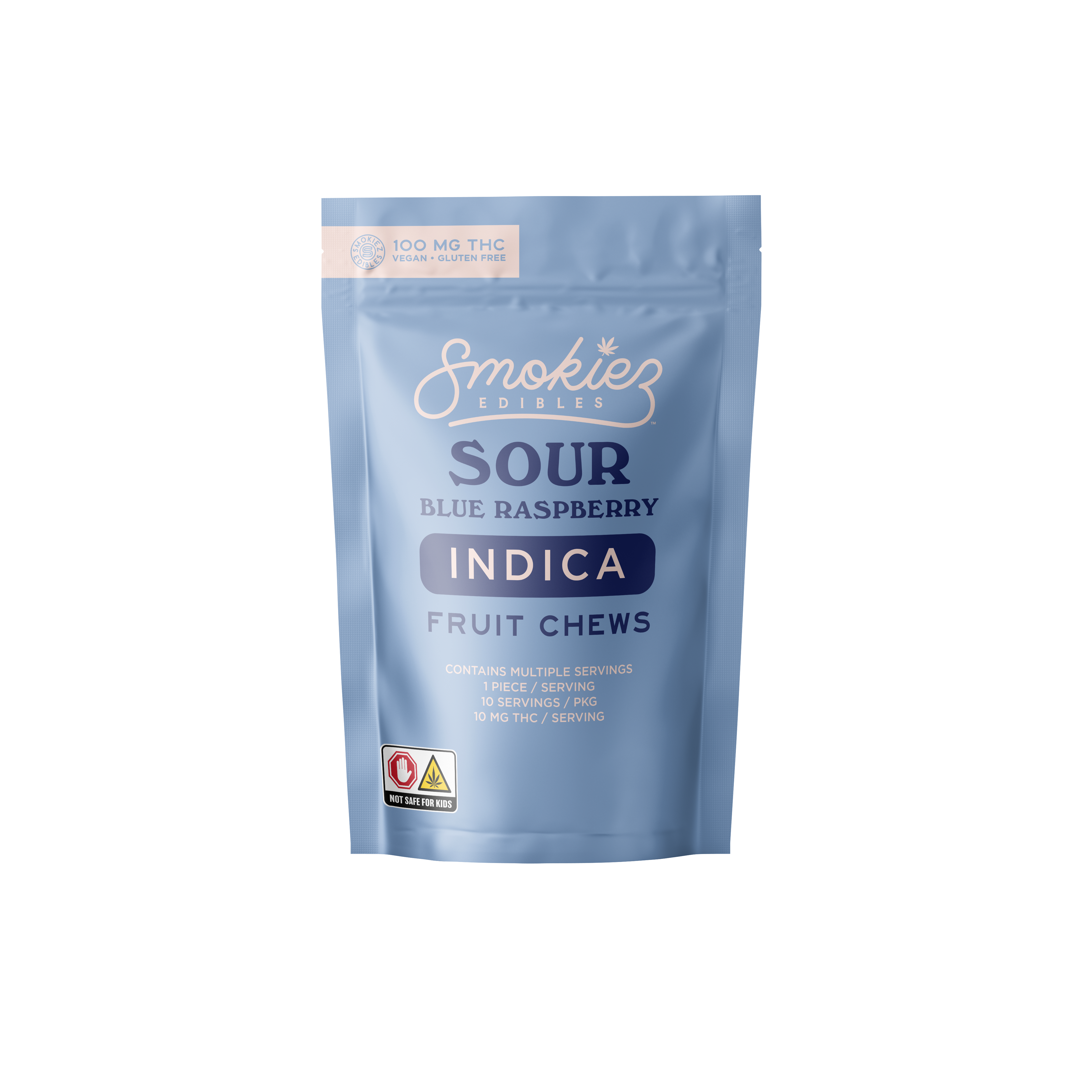 Sour Blue Raspberry - 100mg - 10pk
