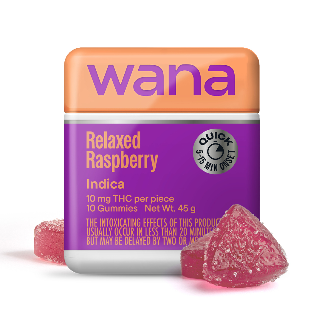 Quick Relaxed Raspberry - 100mg 10pk