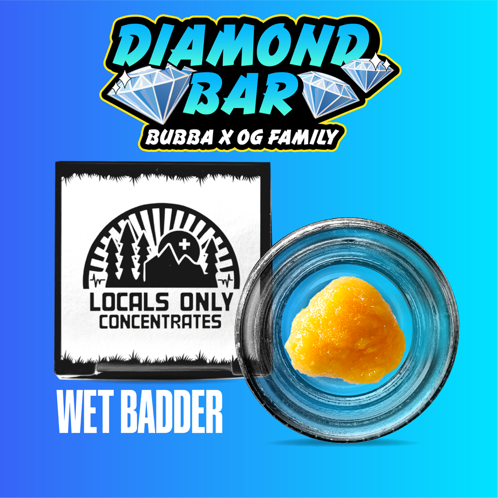 Diamond Bar - 1g - Wet Badder