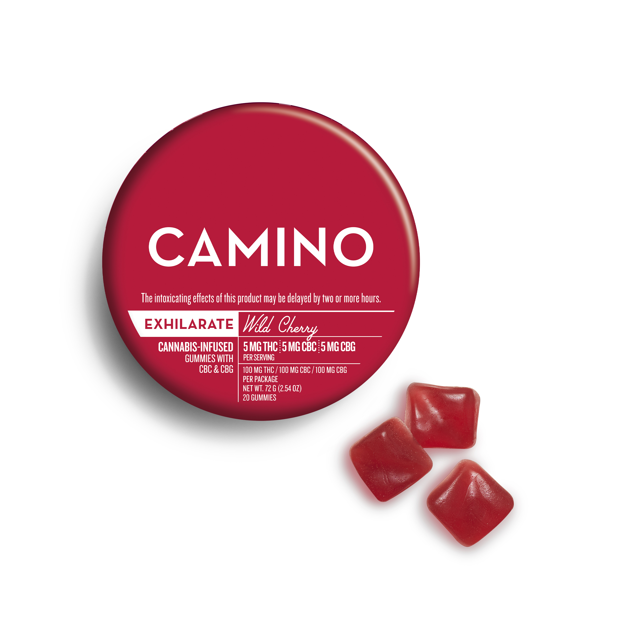 Wild Cherry 5:5:5 (THC:CBC:CBG) - 100mg 20pk