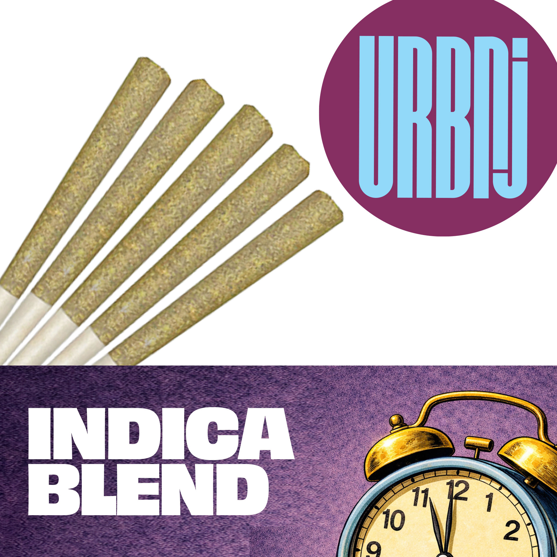 Indica Blend - 5g 5pk