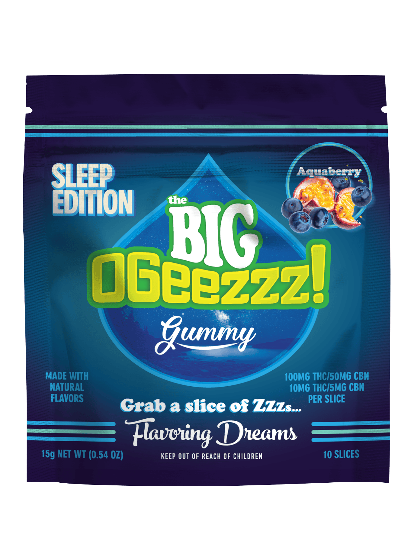 BIG Aquaberry 2:1 (THC:CBN) - 100mg - 2pk