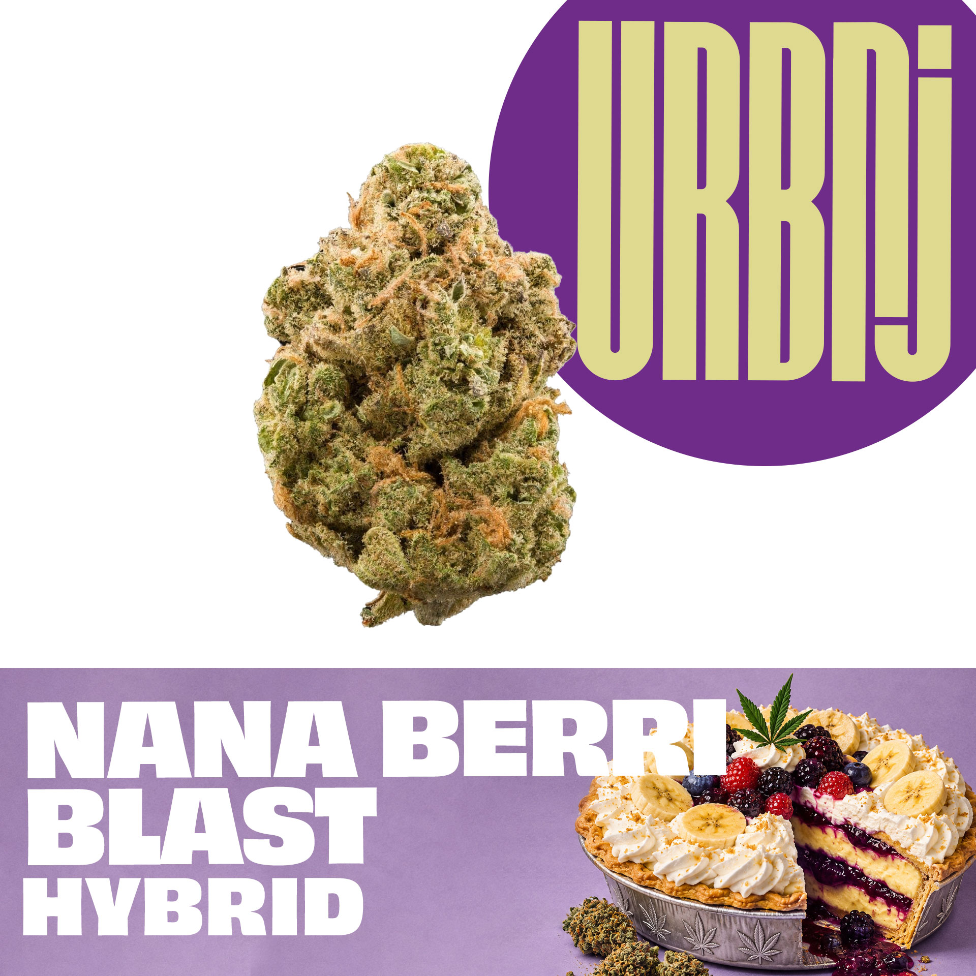 Nana Berri Blast - 14g - Whole Buds