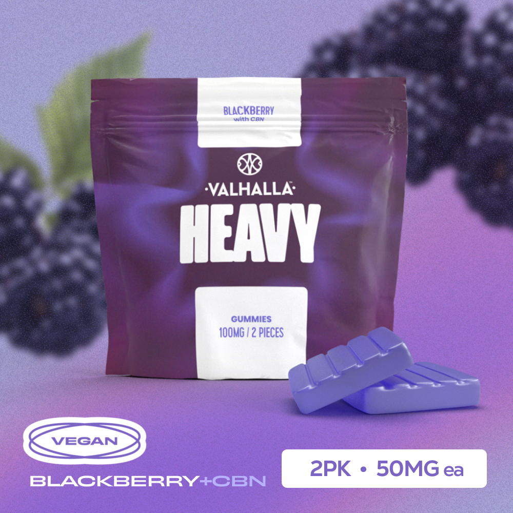 Blackberry 1:1 (THC:CBN) - 100mg - 2pk 