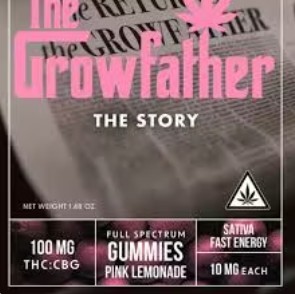 Fast Energy Pink Lemonade 1:1 THC:CBG - 100mg 10pk
