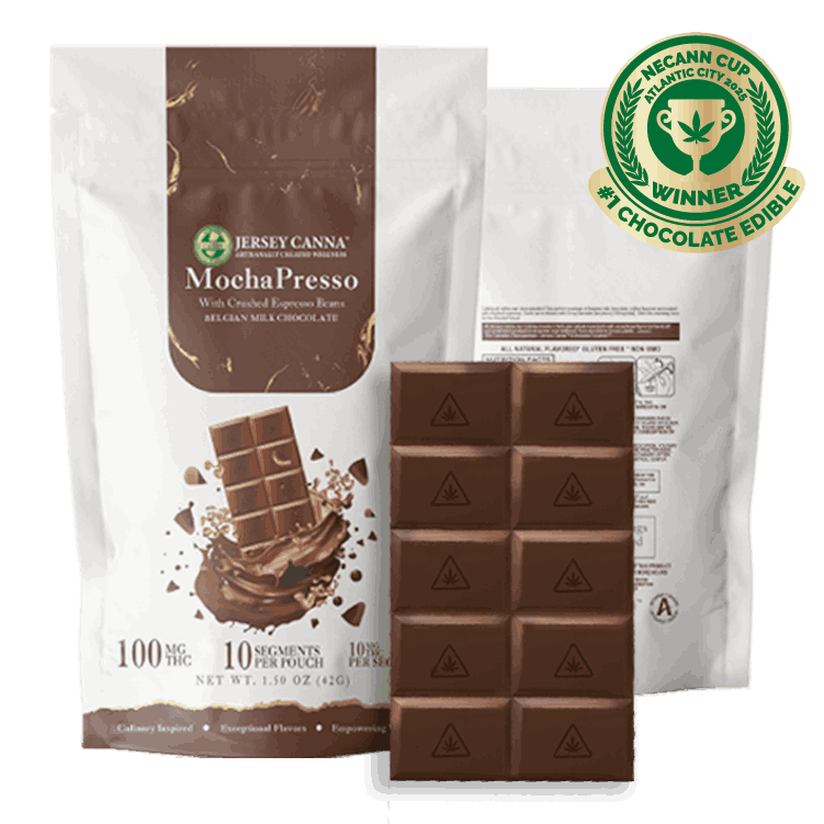 MochaPresso Cannabar - Milk Chocolate - 100mg