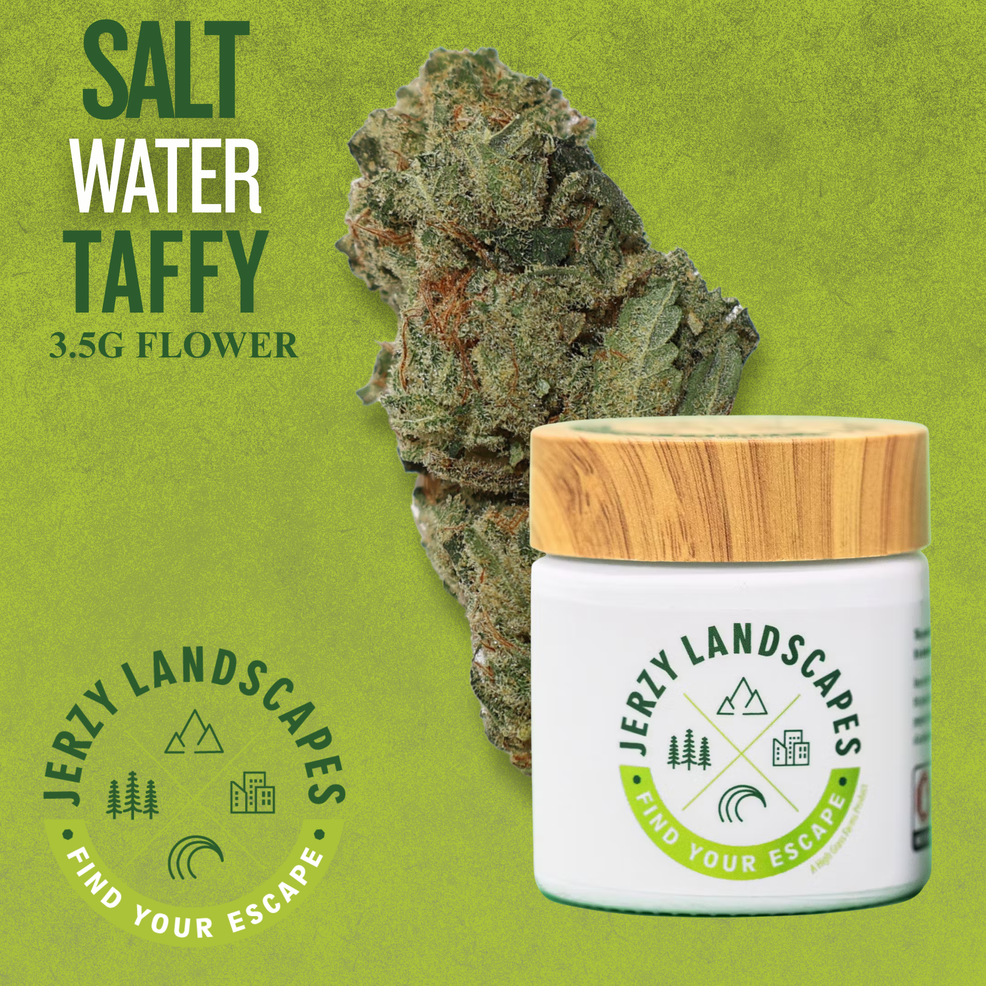 Salt Water Taffy - 2:1 CBD:THC - 3.5g