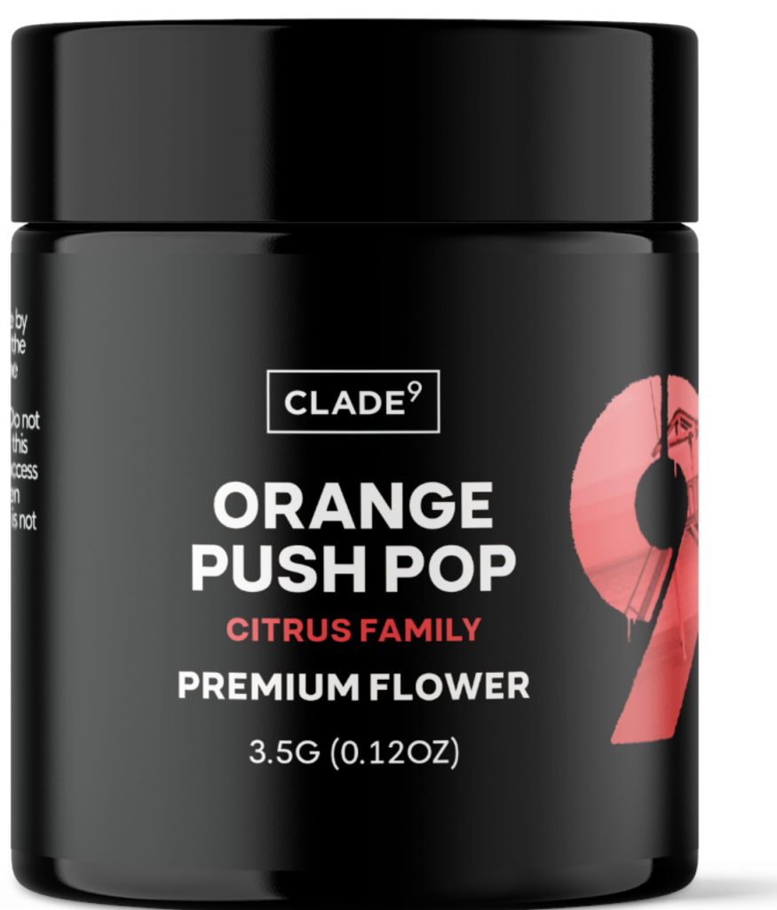 Orange Push Pop - 3.5g 