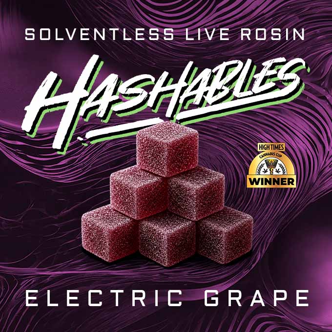 Electric Grape - Hash Rosin -100mg 20pk