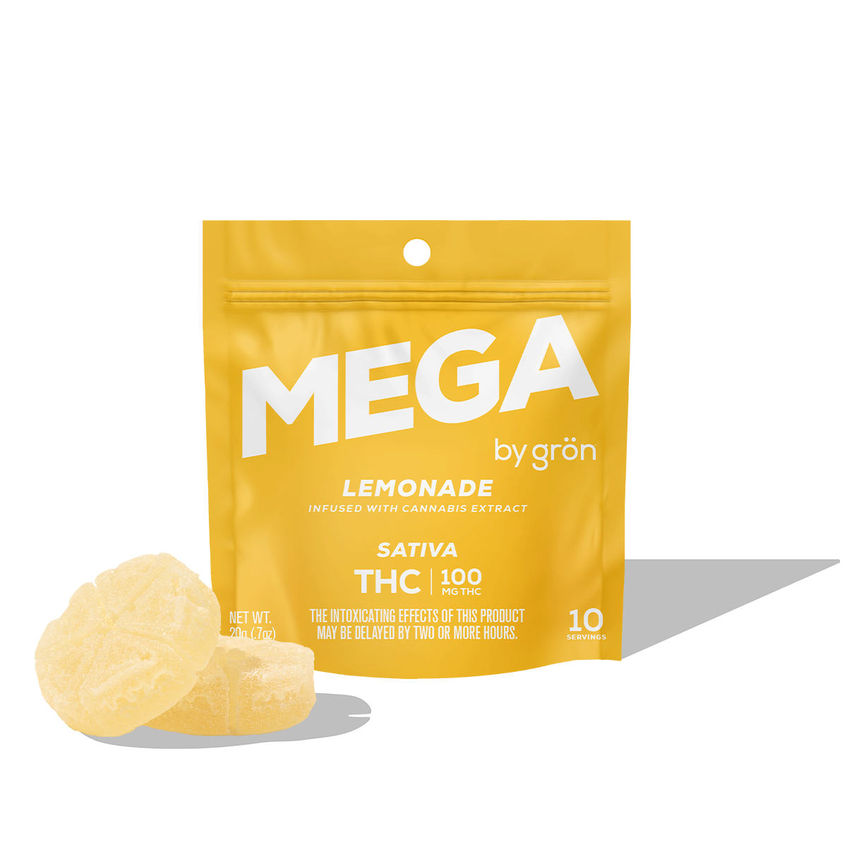 Mega Lemonade - 100mg - 2pk 