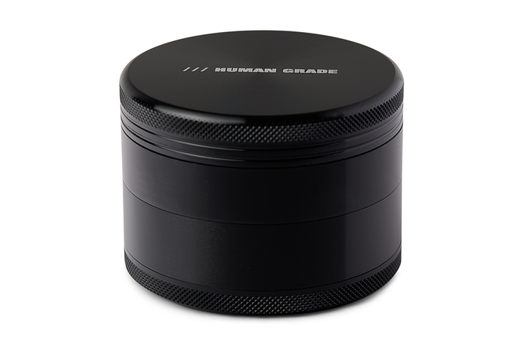 Grinder - 63mm - 4 Piece - Black