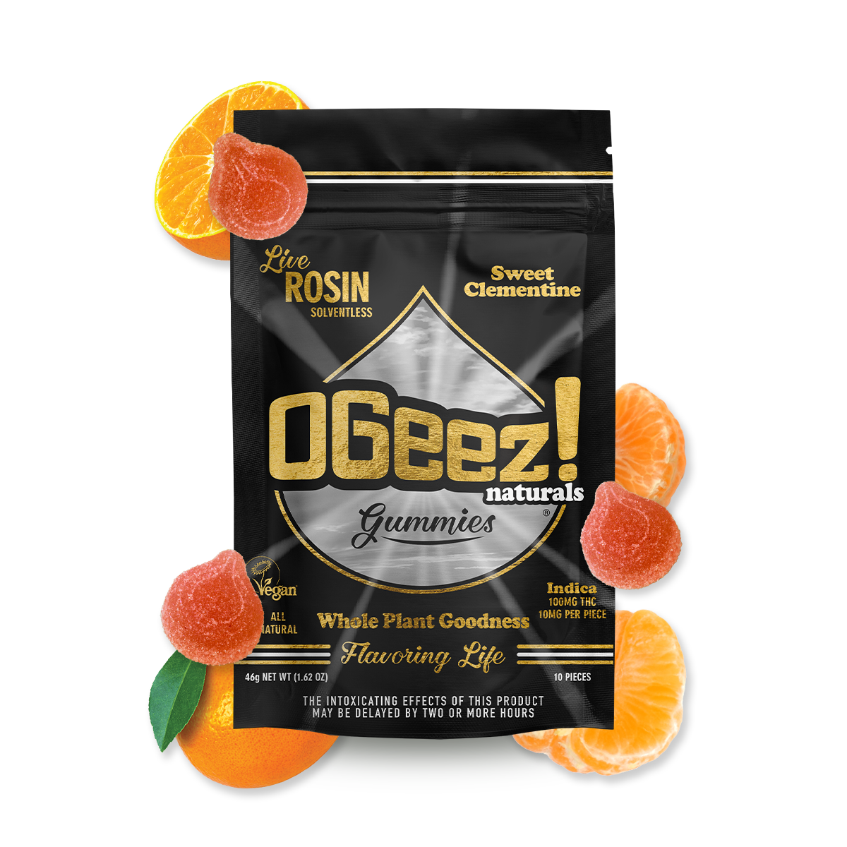 Sweet Clementine - Live Rosin - 100mg - 10pk