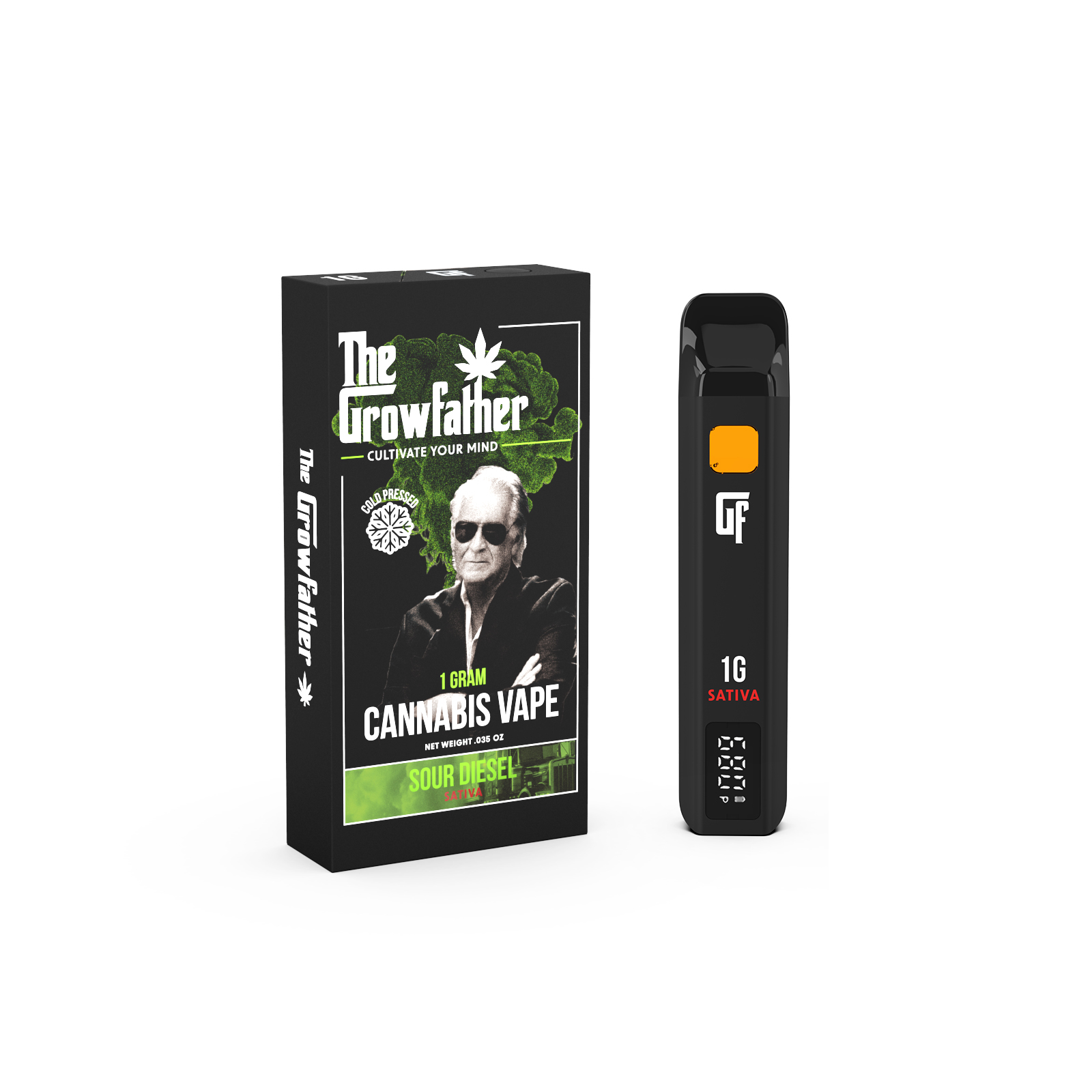 Sour Diesel - Liquid Diamonds + Rosin - Disposable - 1g