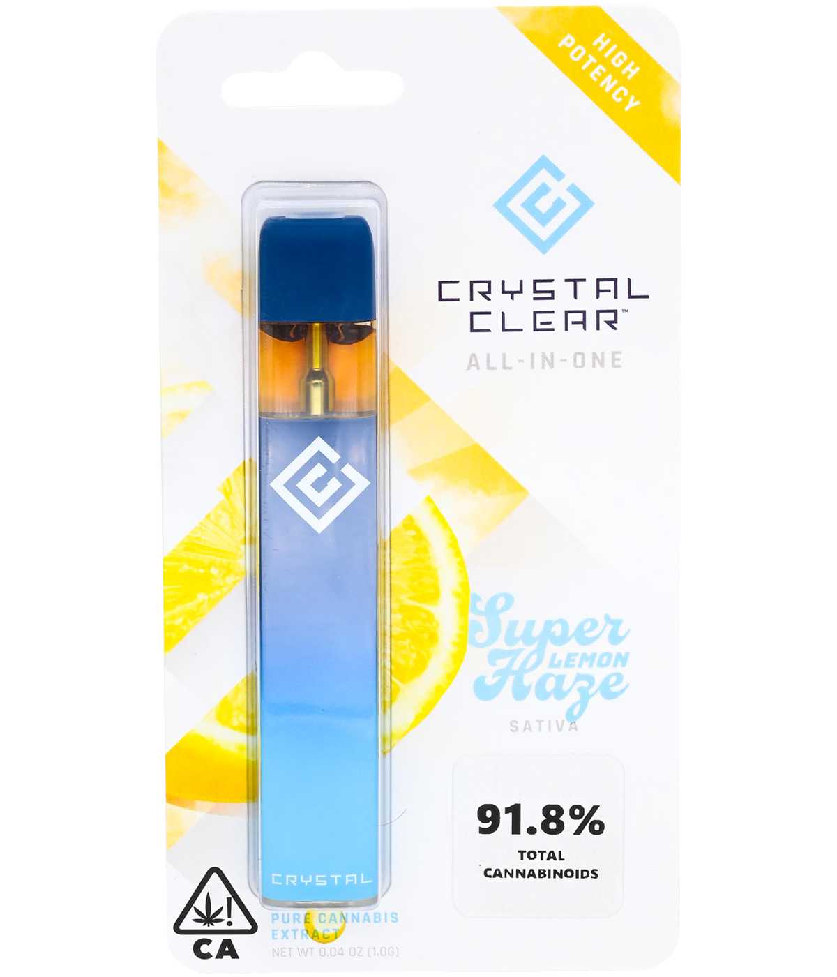Crystal Clear — SUPER LEMON HAZE - 1G ALL-IN-ONE