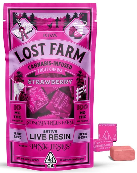 Lost Farm: Strawberry Pink Jesus - Chews