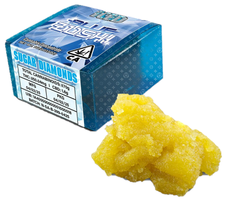 ICED — BLUE ZUSHI - 1G SUGAR DIAMONDS