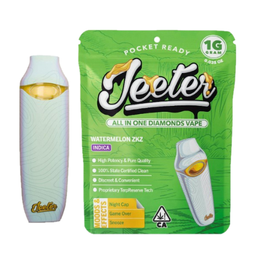 Jeeter: WATERMELON ZKZ - 1G ALL IN ONE LIQUID DIAMONDS
