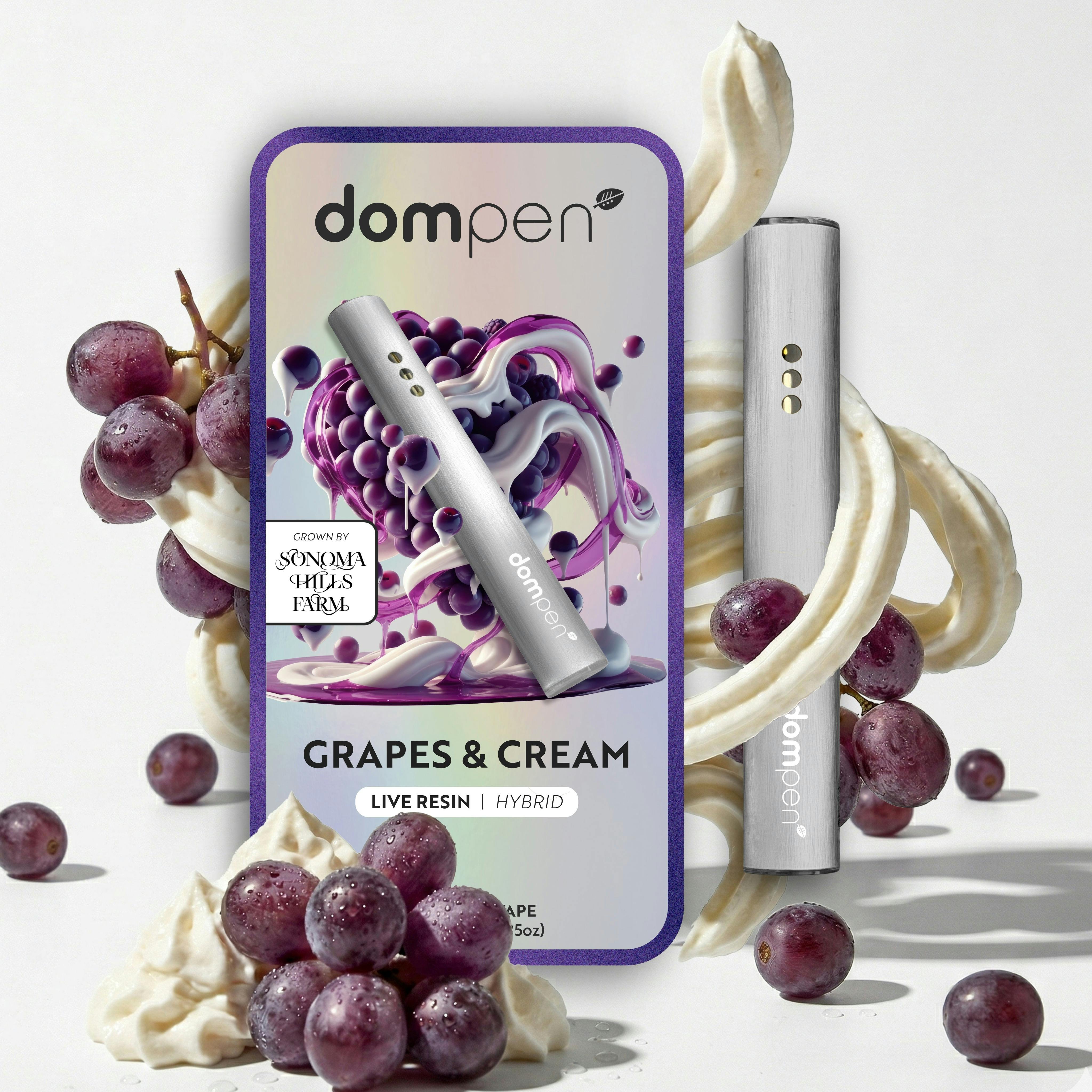 dompen: Grapes And Cream