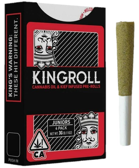 KINGROLL: GRAPE APE X GRANDDADDY PURPLE - 0.75G (4PK)