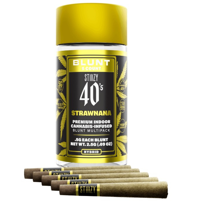 STIIIZY - 40's: Strawnana - Mini Blunts