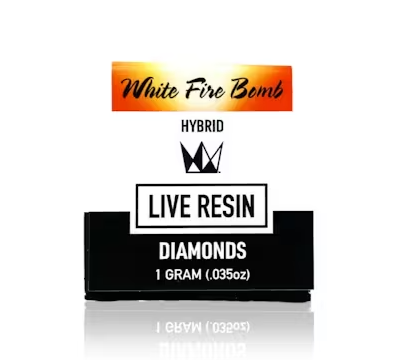 WCC: WHITE FIRE BOMB - 1G DIAMONDS