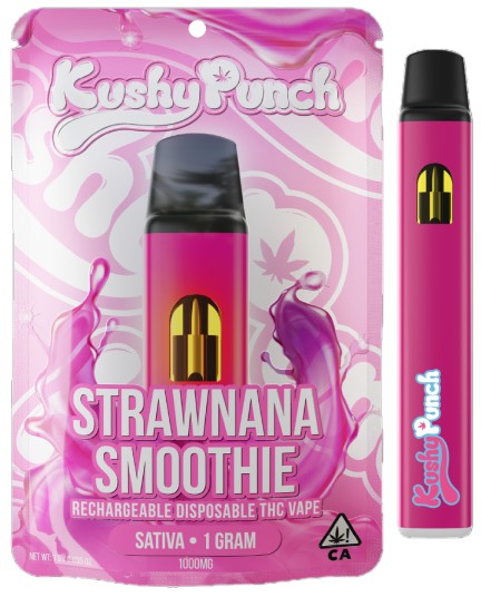 Kushy Punch: Strawnana Smoothie