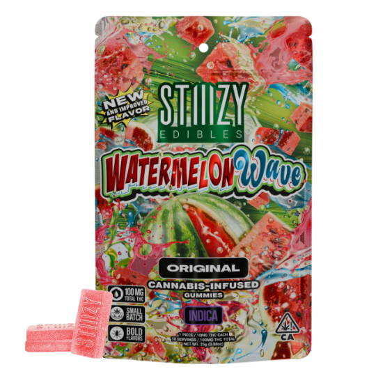 Stiiizy — WATERMELON WAVE NANO GUMMIES -