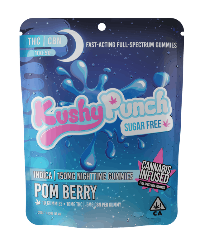 Kushy Punch — POM BERRY SLEEP GUMMY - 2:1 THC/CBN