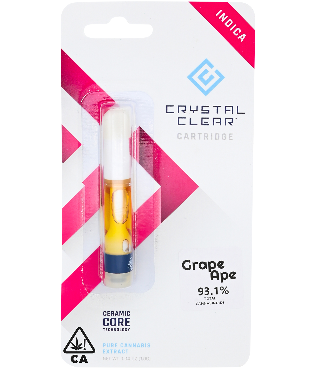 Crystal Clear — GRAPE APE - 1G VAPE