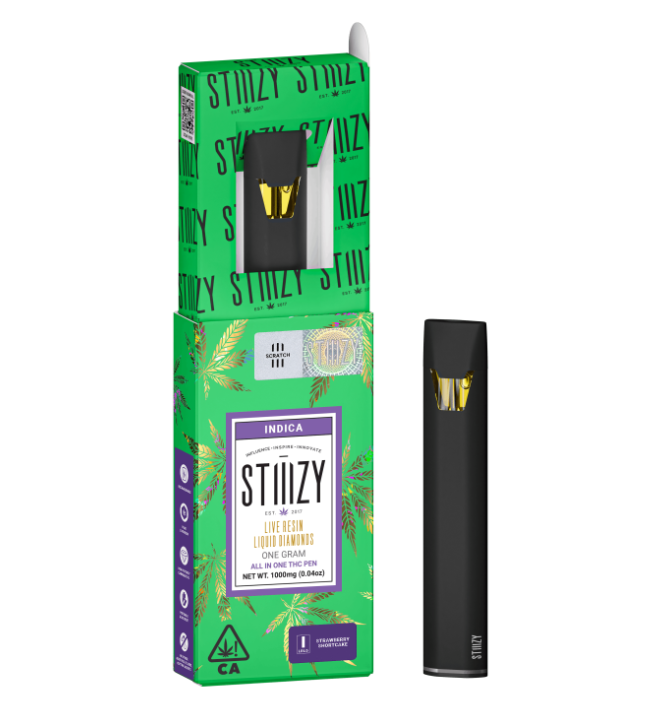 Stiiizy — STRAWBERRY SHORTCAKE - 1G ALL IN ONE LIQUID DIAMONDS